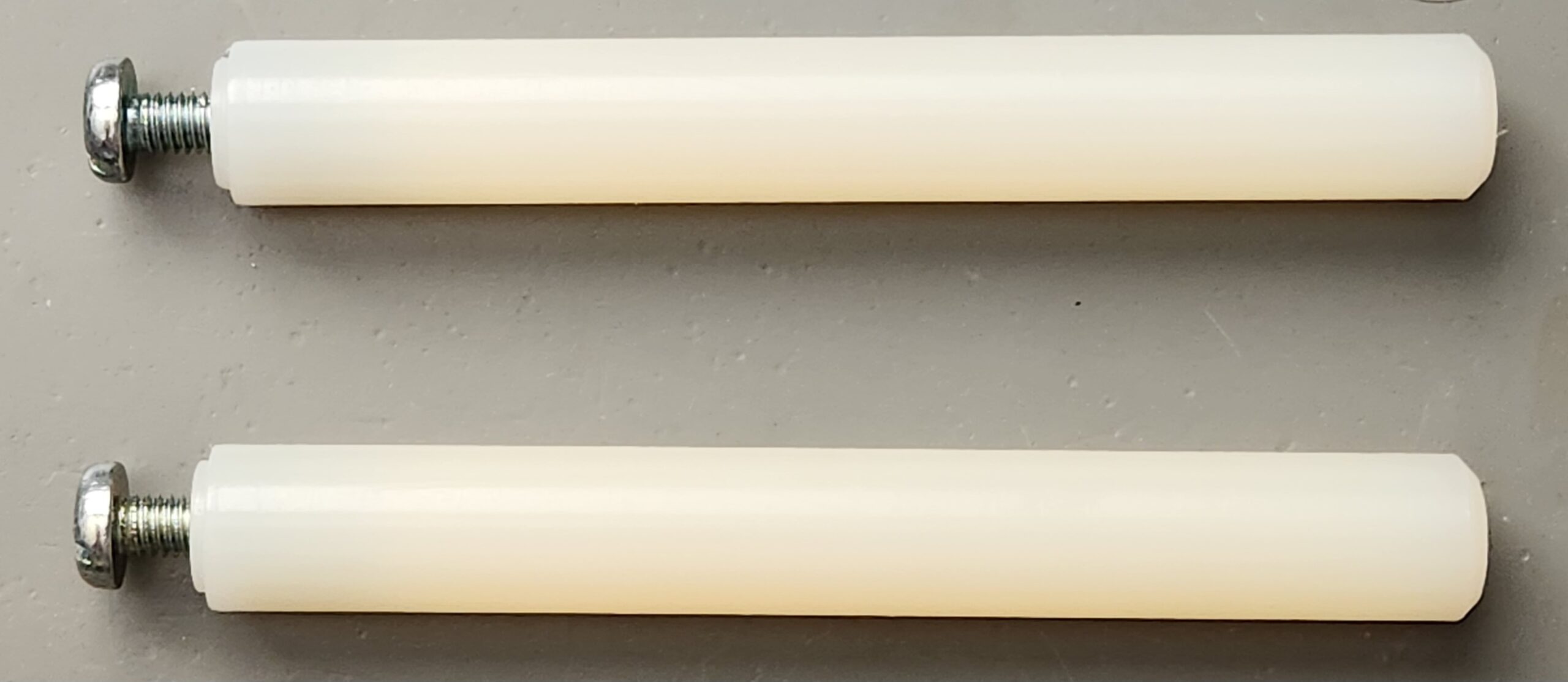 Nylon pen slide rods
