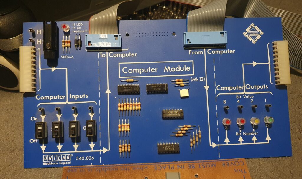 Original UNILAB Computer Module front